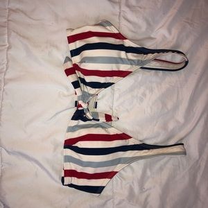 Tie-Front Bathing Suit Top